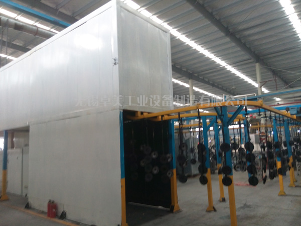 懸掛鏈噴漆烘干房